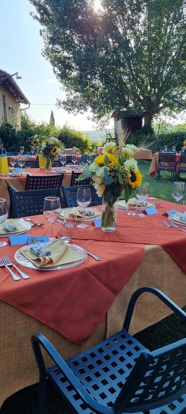 Agriturismo S. Eurosia Montalcino Eksteriør billede